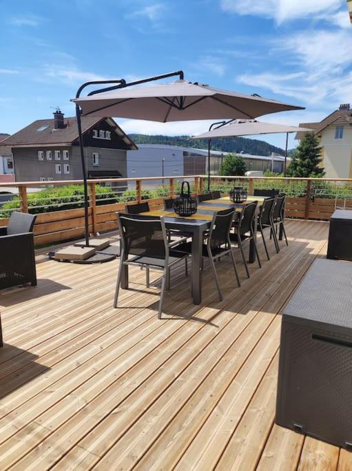 Gite Papillon 6 A14 Personnes - Jacuzzi Gérardmer Kültér fotó